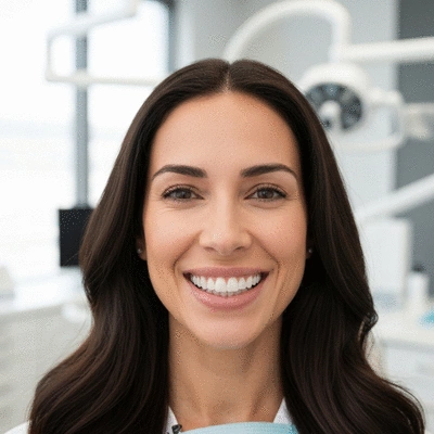 Patient smiling confidently after successful dental implant procedure